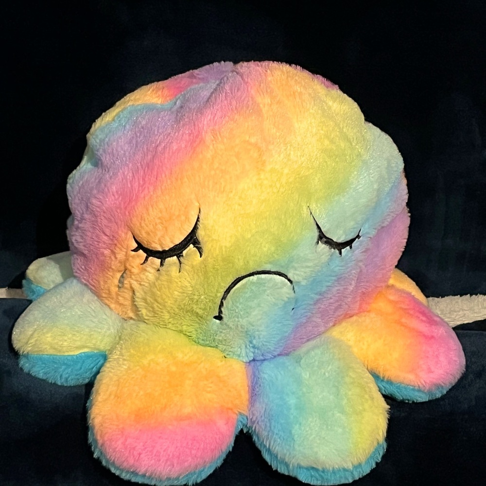 Blue flip octopus